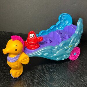 Fisher Price Little People - The Little Mermaid Light Up Musical Carriage
